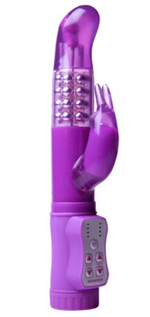 Purple Compact G-Spot Rabbit Vibrator Adult Toys