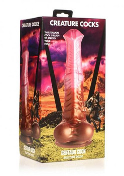 Creature Dildos Centaur Penis Brn/pnk