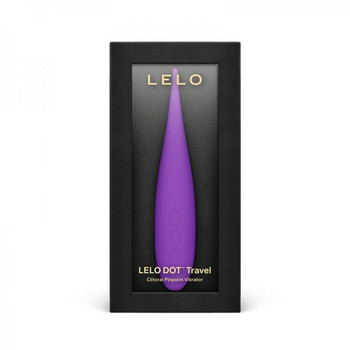 Lelo Dot Travel Clitoral Pinpoint Vibrator Purple