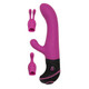 Rabbit Trois 50x Silicone Vibrator - Purple Adult Sex Toy