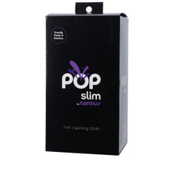POP Slim Fluid-compatible Dildo Indiglow