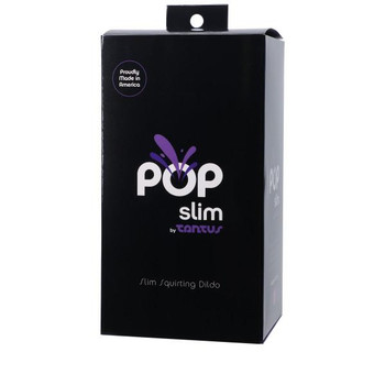 POP Slim Fluid-compatible Dildo Indiglow