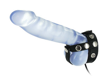Radian Leather Ball Harness by Zeus Electrosex