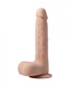 Luis App Controlled Realistic 8.5" Thrusting Dildo Vibrator - Ivory - view 2