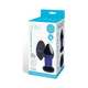 Recharge Remote Vibe Butt Plug 3.5 Blue - view 2