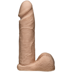 Vac-U-Lock 8" Ultraskyn Dildo with Ultra Harness - Beige