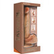 Renaissance Raphael Sliding Foreskin Dildo With Squeezable Balls 9.5 In. Tan - view 3