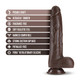 Dr Skin Silic Dr Murphy 8` Thrust Choco - view 3