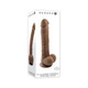 Gender X 10 In. Flexskin Poseable Truefeel Dildo Dark - view 2