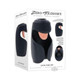 Zero Tolerance Lick The Tip Rechargeable Vibrating Thumping Stroker Silicone Black - view 2