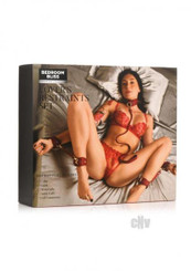 Lover's Restraints Set - Red by Bedroom Bliss Signature Collection