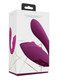 Vive Yumi Rechargeable Triple Motor G-spot Finger Motion Vibrator And Flickering Tongue Stimulator P
