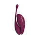 Twitch 2 Rechargeable Suction And Flapping Vibrator With Remote Control Vibrating Egg Burgundy - view 2