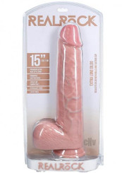 Realrock Xl Straight W Balls 15 Flesh