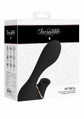 Irresistible Mythical Black Clitoral G-Spot Vibrator