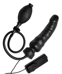 Ravage Vibrating 7 inches Inflatable Dildo