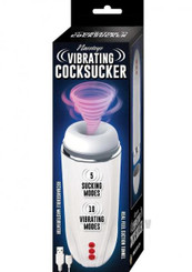Vibrating Oral stroker White