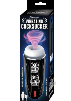 Vibrating Oral stroker Black