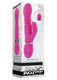 Evolved Pink Dragon Rechargeable Thrusting Dual Stimulator Silicone Pink