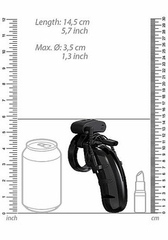 Mancage Model 22 Chastity 4.5 Chastity Cage