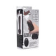 Loadz 8.5in Vibrating Dildo Fluid-compatible Dark - view 6
