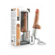 Dr. Skin Silicone Dr. Hammer Thrusting Dildo With Handle 7 In. Beige - view 2