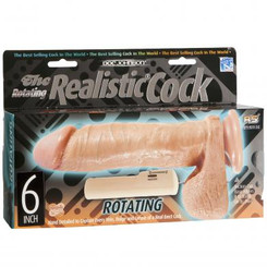 Realistic Squirmy 6 inch beige by Doc Johnson