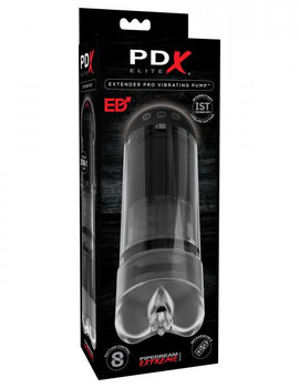 PDX Elite Extender Pro Vibrating Penis Pump by Pipedream