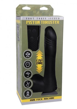 Fort Troff Piston Thruster Mini Thrust Machine Rechargeable Remote-controlled Silicone 8.5 In. Thrusti