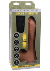 Fort Troff Uncut Thruster Mini Thrust Machine Rechargeable Remote-controlled Silicone 8.5 In. Thrustin