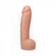 The Realistic Penis Hung 12 In. Ultraskyn Vac-u-lock Dildo Vanilla