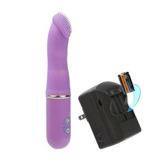 Rechargeable Silicone Massager Vibrator - Curiosity Adult Toys