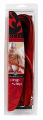 Red 20 inch Strap Whip