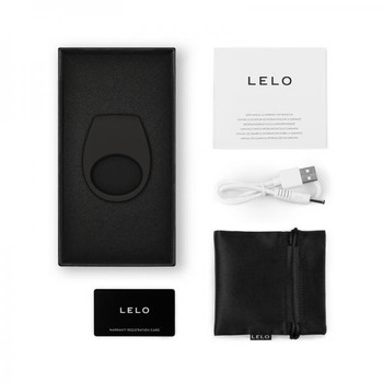 Lelo Tor 3 Vibrating Erection ring Black