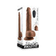 Evolved Thrust In Me Rechargeable Remote Controlled Thrusting Vibrating 9.25 In. Silicone Dildo Dark - view 2