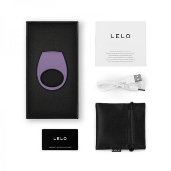 Lelo Tor 3 Vibrating Erection ring Violet Dust