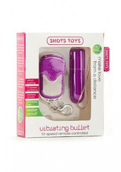 Remote Vibrating Bullet Purple Sex Toys