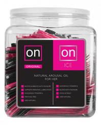 On For Her Arousal Gel Single Use Original & Ice Tub Of 75