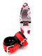 Fresh & Play Restraints Wrist Biothane Black and Red - Product SKU H2HRB313BR
