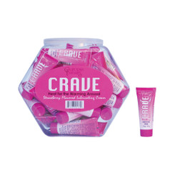 Crave Heat (warming) Strawberry Flavored Lubricating Cream (bowl Of 36) by California Fantasies