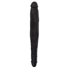 JOCK 13 Inch Tapered Double Dong Black BULK