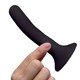 Black Silicone Strap-On Dildo - Small by Strap U