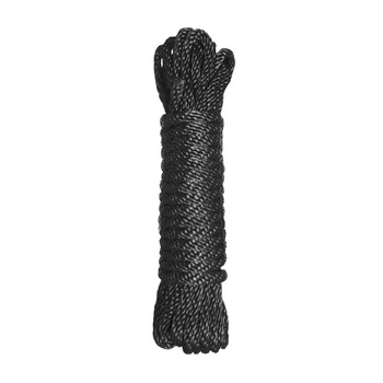 Premium Black Nylon Bondage Rope 10 Feet by Master Series
