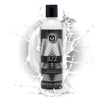 Unscented Water-Based Lube 8oz by Master Series