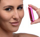 10X Rechargeable Vibrating Metallic Bullet - Pink by Bang!