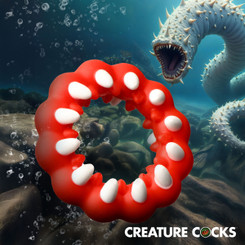 Fangs Silicone Erection Ring by Creature Dildos