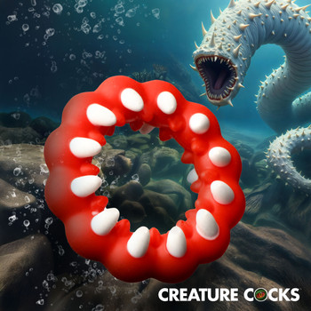 Fangs Silicone Erection Ring by Creature Dildos