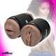 Double Shot Mouth and Male Stroker - Dark by Mistress