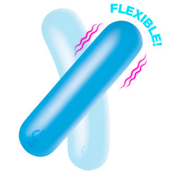 Flexible Silicone Bullet - Blue by Bang!