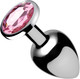 Pink Gem Anal Plug Large by Booty Sparks